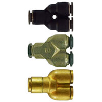 FITTINGS-PUSH IN-Y CONNECTOR