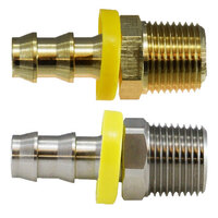 FITTINGS-PUSH ON HOSE BARB-MALE ADAPTER