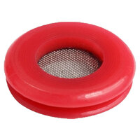 RED EMERGENCY POLYURETHANE GLADHAND SEAL WITH SCREEN FILTER