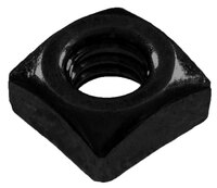 1/4-20 Plain Finish Steel Grade A Regular Square Nut