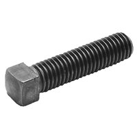 5/16-18 x 3 1/2 Plain Finish Case Hardened Steel Square Head Cup Point Set Screw