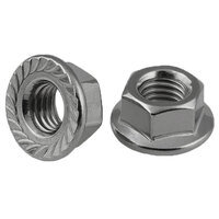 1/2-13 18-8 Stainless Steel Serrated Flange Nut