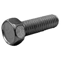 #12-24 x 2 18-8 Stainless Steel Indented Hex Head Machine Screw