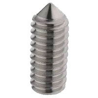 1/4-20 x 3/8 18-8 Stainless Steel Hex Drive Cone Point Socket Set Screw