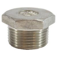 1/8 304 STAINLESS STEEL CORED HEX HEAD PLUG