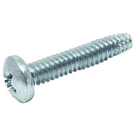 1/4-20 x 1 Zinc CR3+ Finish Steel Phillips Drive Pan Head Type F Thread Cutting Screw