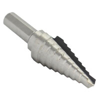 #2 HSS STEP DRILL BIT (3/16" - 1/2" BY 1/16")